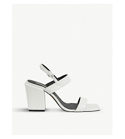 Shop Topshop Roxie Vegan Sandals In White