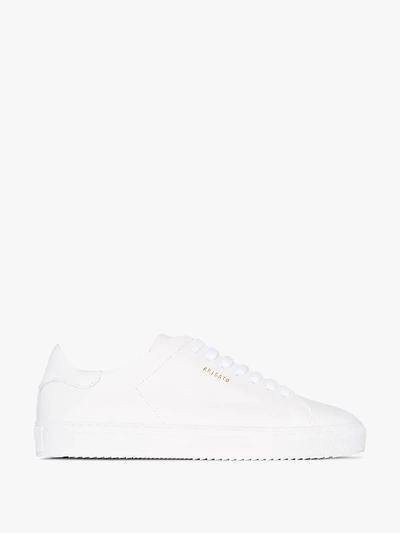 Shop Axel Arigato Clean 90 Low Top Sneakers - Women's - Leather/rubber In White