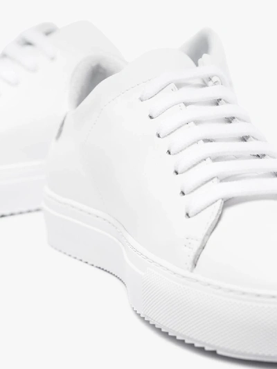 Shop Axel Arigato Clean 90 Low Top Sneakers - Women's - Leather/rubber In White
