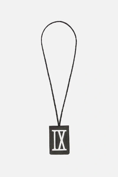 Shop Ami Alexandre Mattiussi Keyring In Black