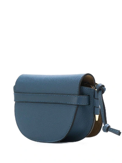 Shop Loewe Mini Gate Bag Blue
