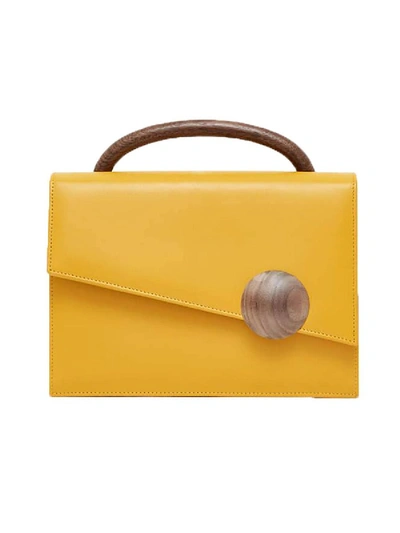 Shop Bakari Heras Handbag Yellow