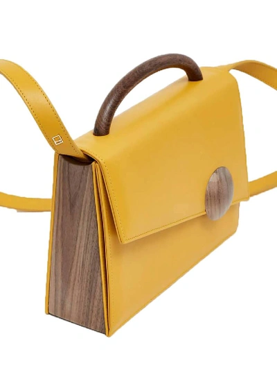 Shop Bakari Heras Handbag Yellow