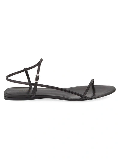 Shop The Row Flat Bare Sandal Black