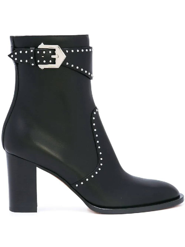studded ankle boots