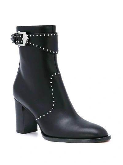 Shop Givenchy Studded Ankle Boot Black