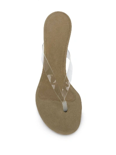 Shop Yeezy Wedge Thong Sandal Clear