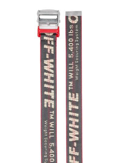 Shop Off-white Grey And Red Industrial Belt