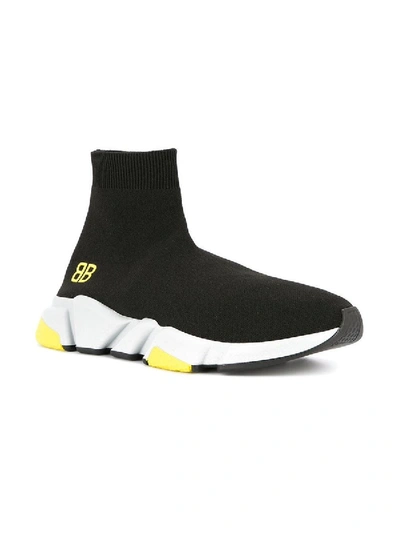 Shop Balenciaga Speed Sneakers Black