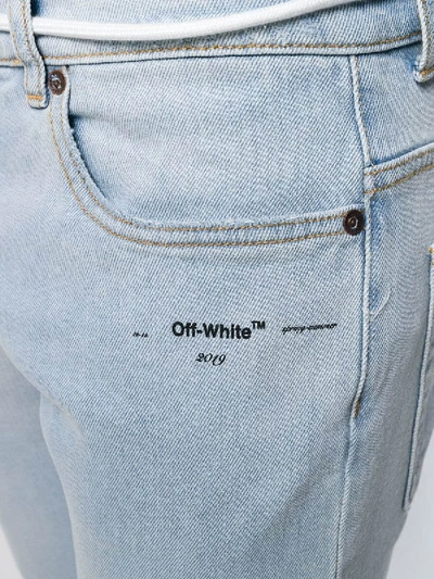 Shop Off-white Skinny Jeans