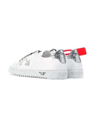 Shop Off-white 2.0 Low Sneakers White & Silver