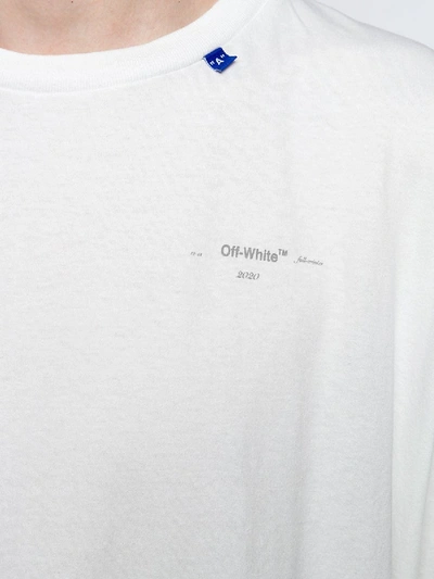 Shop Off-white Unfinished T-shirt White