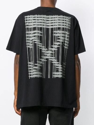 Shop Off-white Industrial Short Sleeve T-shirt In Black