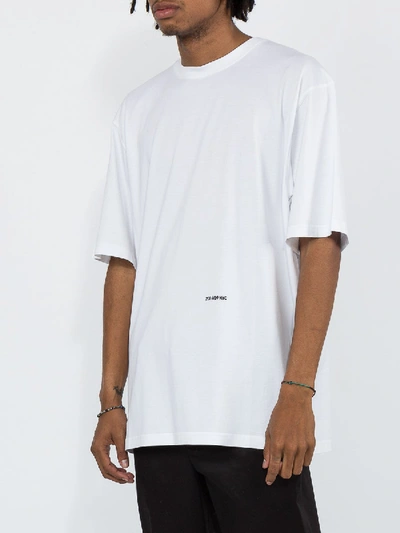 Shop Calvin Klein 205w39nyc Oversized T-shirt In White