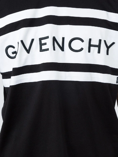 Shop Givenchy Logo T-shirt In Red