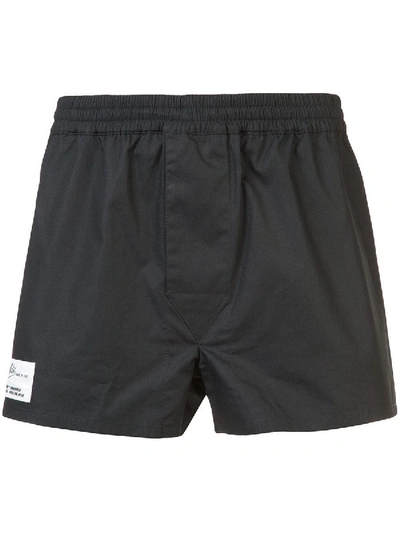 Shop Off-white Track Shorts In Black