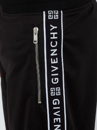 Shop Givenchy Logo Band Shorts In Black