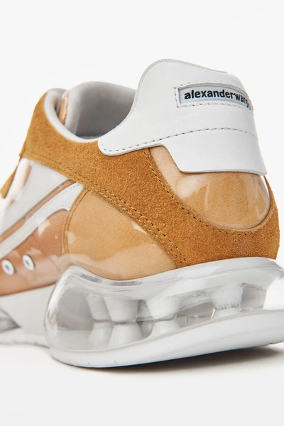 Shop Alexander Wang Awnyc Stadium Sneaker In Mineral Yellow