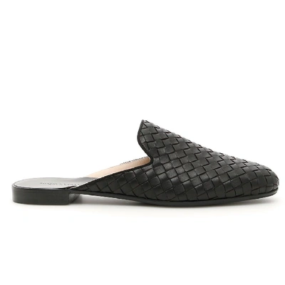 Shop Bottega Veneta Fiandra Mules In Black