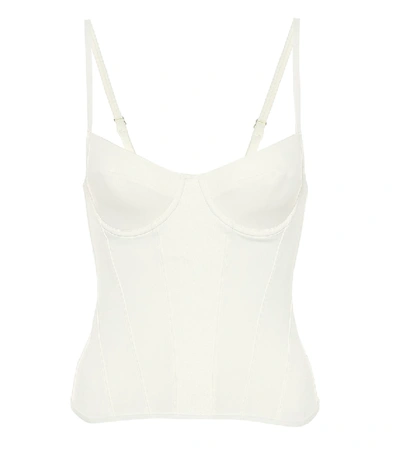 Shop Ernest Leoty Romy Corset Top In White