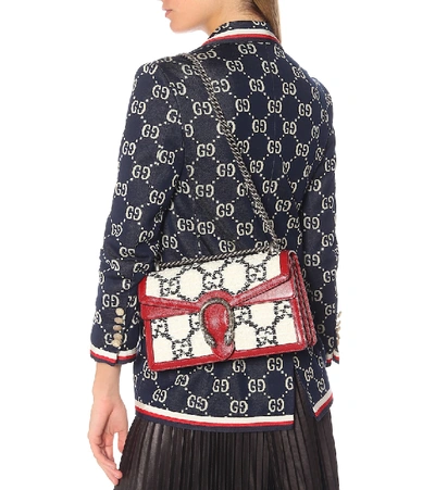 Shop Gucci Dionysus Gg Small Shoulder Bag In Multicoloured