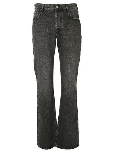 Shop Balenciaga Vintage Bootcut Jeans In Black