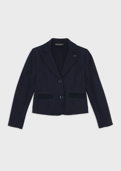 Shop Emporio Armani Jackets - Item 41914639 In Navy Blue