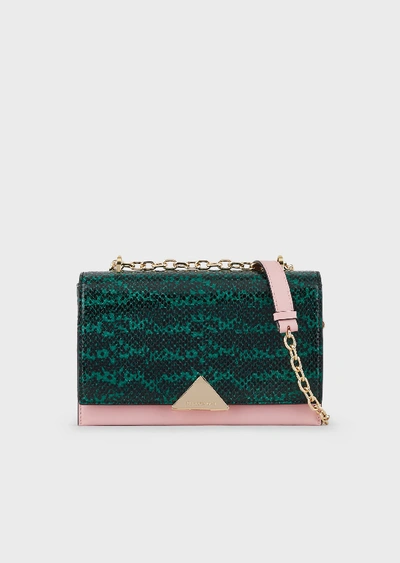Shop Emporio Armani Crossbody Bags - Item 45475196 In Green
