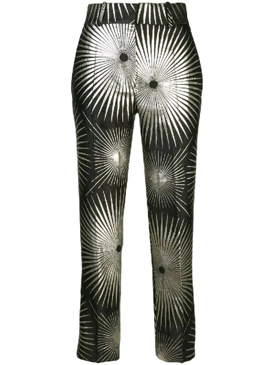 Shop Haider Ackermann Abstract Pattern Trousers