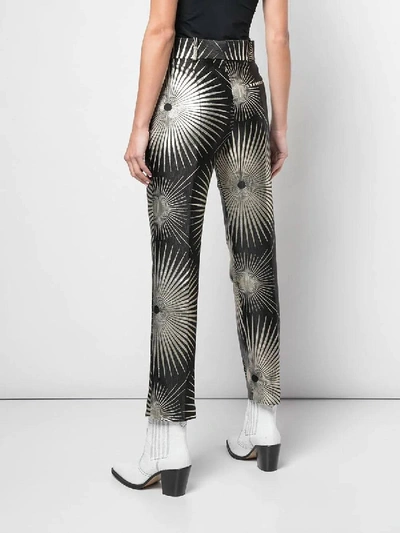 Shop Haider Ackermann Abstract Pattern Trousers