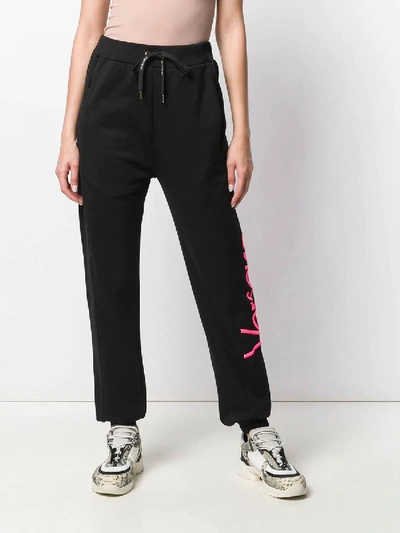 Shop Versace Vintage Logo Track Pants Black