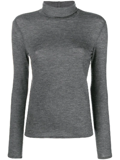 Shop The Row Margita Turtleneck Sweater Grey