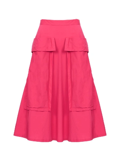 Shop Lhd Bardot Skirt, Hot Pink