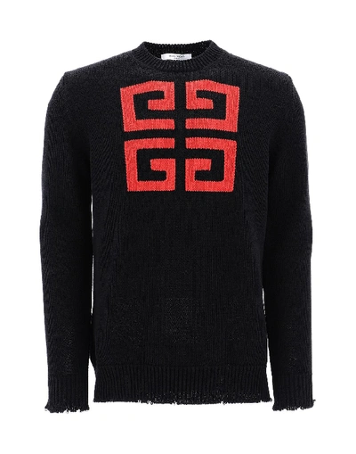 Shop Givenchy 4g Sweater In Multi