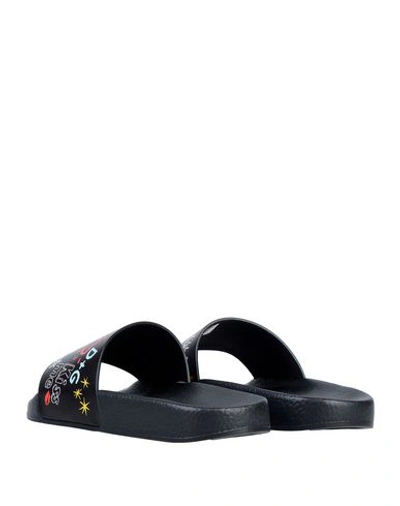 Shop Dolce & Gabbana Woman Sandals Black Size 4 Calfskin