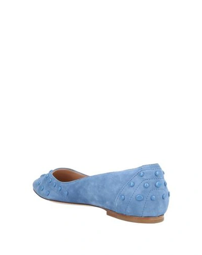Tod's Ballet Flats In Blue