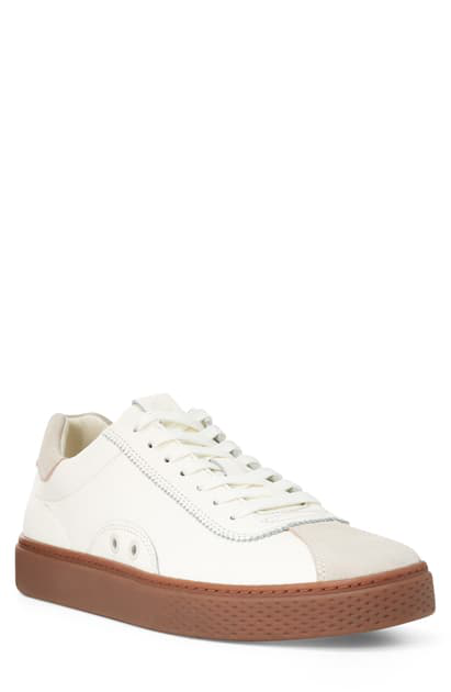 polo court 100 leather sneaker