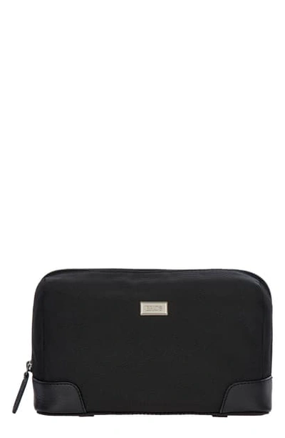 Shop Bric's Monza Dopp Kit In Black/ Black