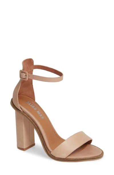 Shop Alias Mae Addax Sandal In Blush Leather