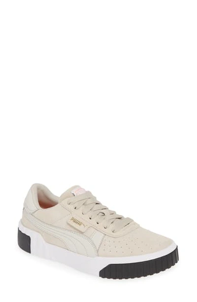 Shop Puma Cali Sneaker In Silver Gray/ Silver Gray