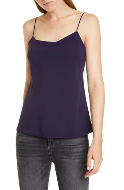 Shop Theory Teah Urban Crepe Camisole In Storm Navy