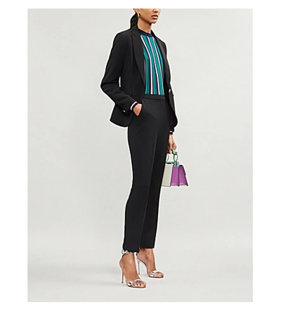 Shop Ted Baker Aniita Tailored Blazer In Black