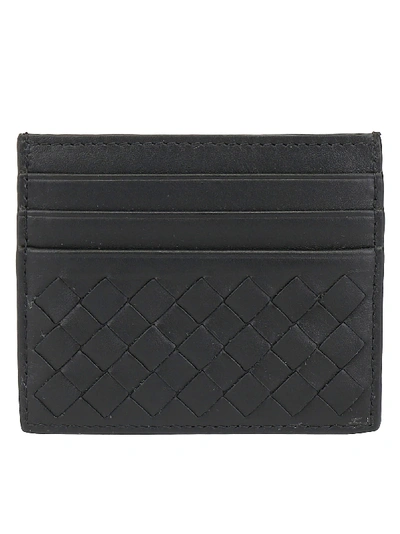 Shop Bottega Veneta Card Holder In Nero