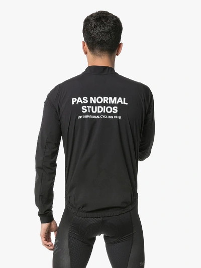 Shop Pas Normal Studios Black Mechanism Stow Away Cycling Jacket
