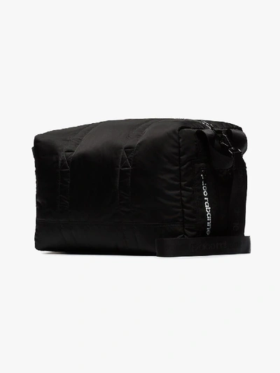 Shop Paco Rabanne Black Large Logo Tote Bag