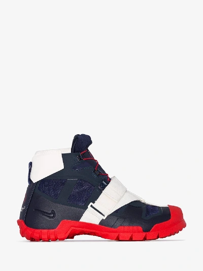 Shop Nike X Undercover Black Sfb Mountain High Top Sneakers In Multicoloured