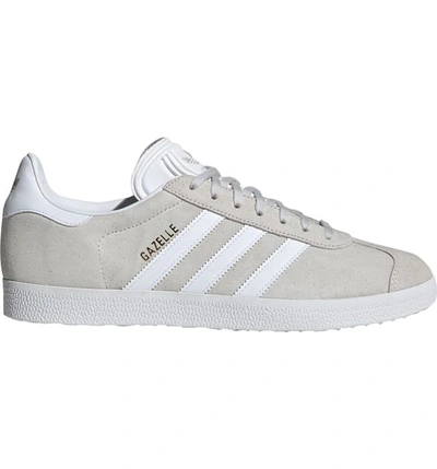 Adidas Originals Gazelle Sneaker In Grey One/ White/ Gold | ModeSens