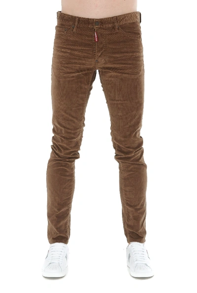 Shop Dsquared2 Cool Guy Jeans In Beige