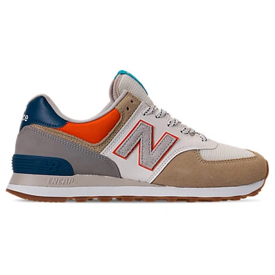 Shop New Balance Men's 574 Casual Shoes In Brown