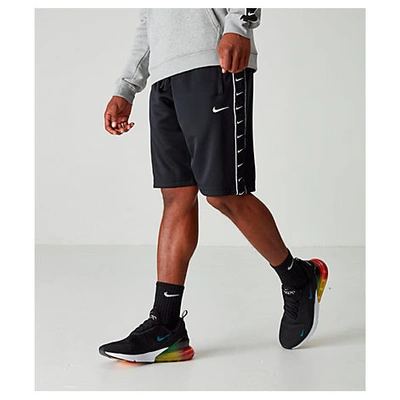 Shop Nike Men's Sportswear Swoosh Shorts In Black